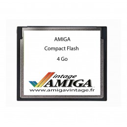 Carte Compact Flash de 8GB préparée pour Amiga.