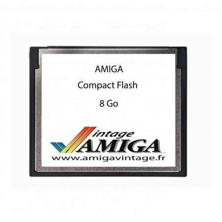 8 GB CompactFlash Card Prepared for Amiga