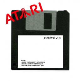 ATARI - XCOPY III v1.3 - UTILITAIRE DE COPIE DE DISQUE