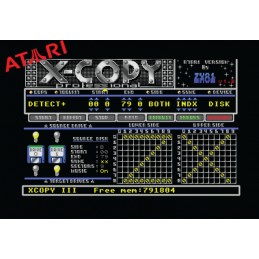 ATARI - XCOPY III v1.3 - UTILITAIRE DE COPIE DE DISQUE