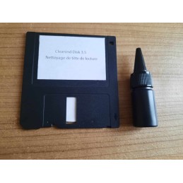 3.5-inch Cleaning Disk + 10 ml Isopropyl Alcohol