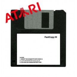 FAST COPY III – Programm zum Kopieren und Formatieren von Disketten für Atari ST