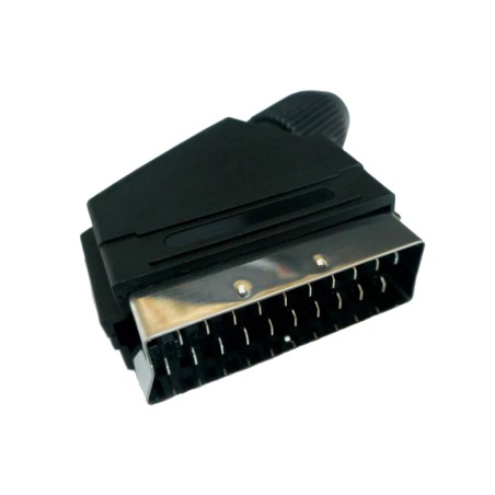 21-poliger SCART-RGB-Stecker zum Löten