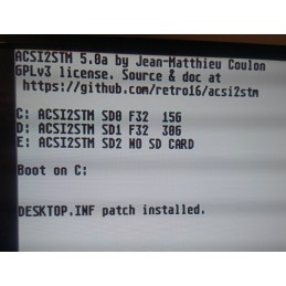 Émulateur De Disque Dur ACSI2STM Pour Atari ST, STE, MegaSTE, TT Émulateur De Disque Dur ACSI2STM Pour Atari ST, STE, MegaSTE, TT