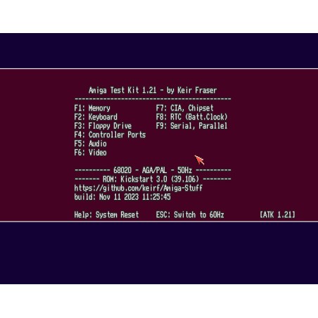 Amiga Test Kit v1.21 – Diagnostic Utility Download