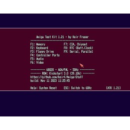 Amiga Test Kit v1.21 – Diagnostic Utility