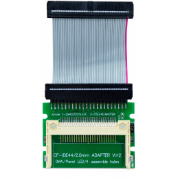 2,5-Zoll-IDE-CompactFlash-Adapter mit 44-poligem Anschluss und IDE-Flachbandkabel