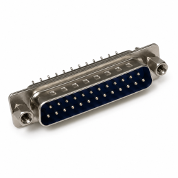 Connecteur DB25 mâle à souder, 25 broches