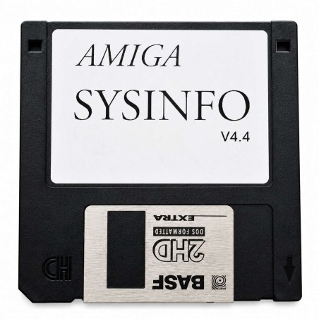 SYSINFO v4.4 – Amiga-Systeminformationen auf Diskette