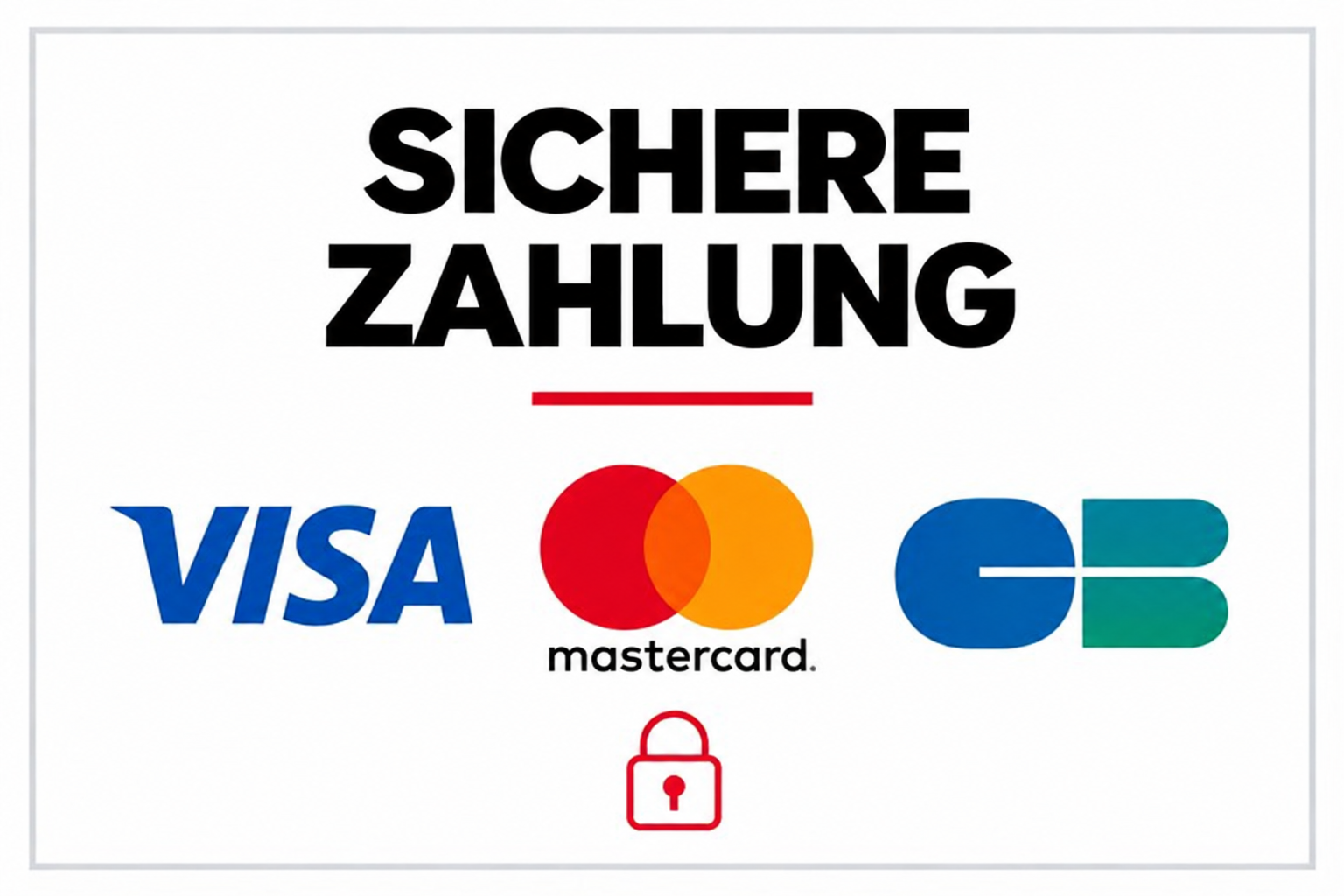 Sichere Zahlung